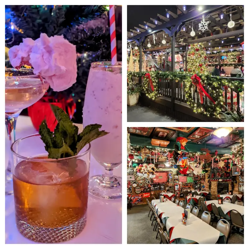 Best Milwaukee restaurants at Christmas collage