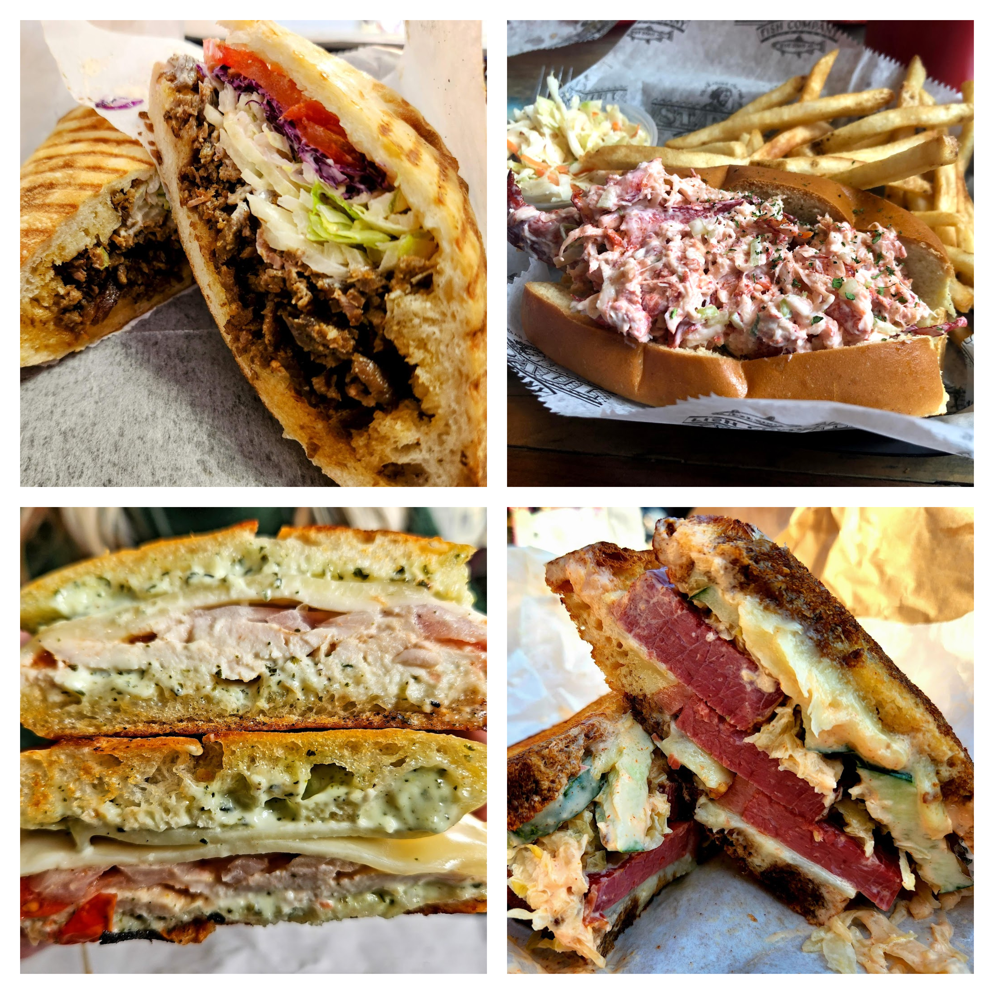 Best sandwiches in Milwaukee collage