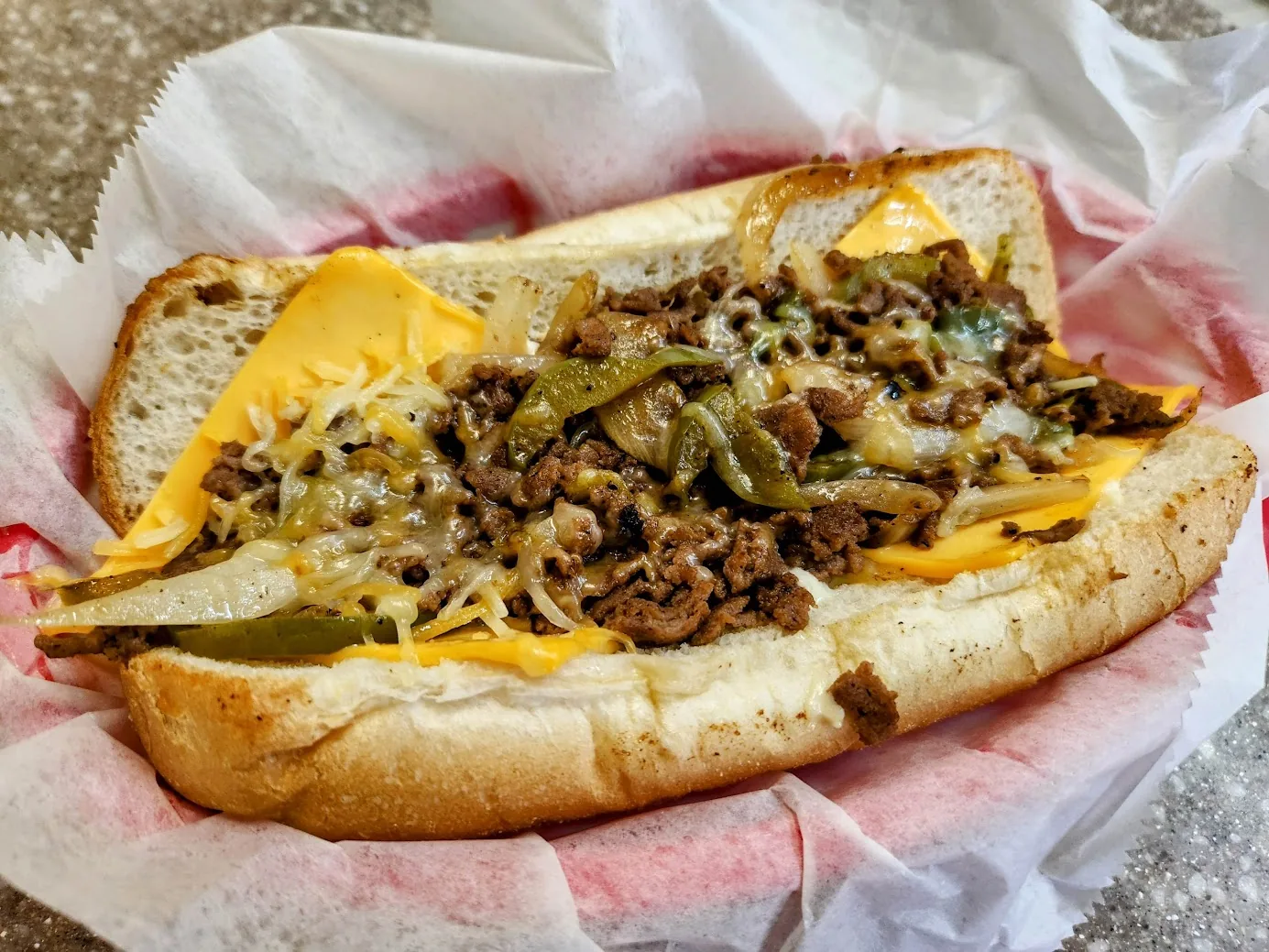 Grill Shack Mediterranean &amp; American Cuisine - American Philly Cheesesteak